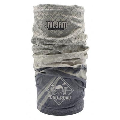 Jail Jam nekwarmer tube polyester/elastaan lichtbruin maat one-size