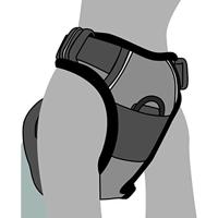 Hondentuig Balou Rood L 60-85 cm x 25 mm - thumbnail