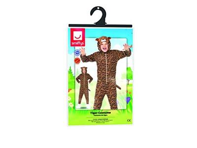 Tijgerpakje jumpsuit kind