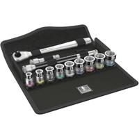 Wera 8100 SB HF 1 Zyklop Metal-ratelset, omschakelpal, 3/8"-aandrijving, met vasthoudfunctie, metrisch, 13-delig - 1 stuk(s) - 05003785001 - thumbnail