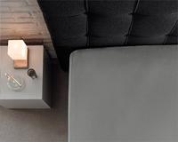 Dreamhouse Enkel Jersey 135 gr. Hoeslaken Grijs 190/200 x 200/220 - thumbnail