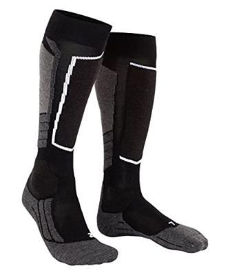 Falke SK2 Intermediate Wool Skisok Dames Black-Mix 39-40 Falke SK2 Intermediate Wool Skisok Dames Black-Mix 39-40