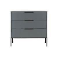 WOOOD Ladekast / Commode Adam - Staalgrijs - thumbnail