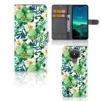 Nokia 1.4 Hoesje Orchidee Groen - thumbnail