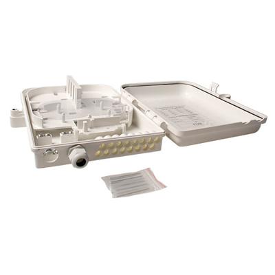 ACT FA2034 Fiber Mounting Box Unloaded | 16 poorts | Wit