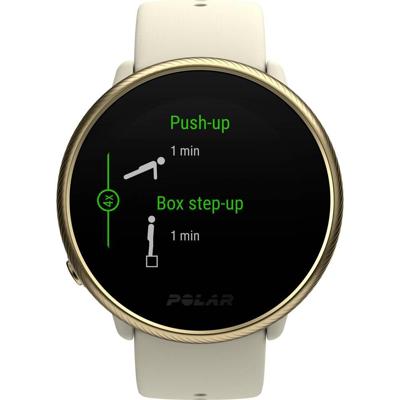 Polar Ignite 2 Sporthorloge met geïntegreerde sensor 30 mm S/L Champagne