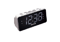 Lenco CR-18 Wekkerradio Wit - thumbnail