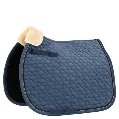 BR zadeldek Ieke blauw maat:dr full