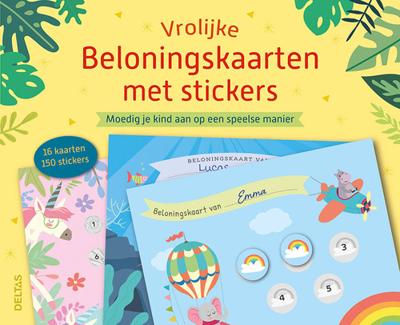 Deltas Vrolijke beloningskaarten met stickers Deltas Vrolijke beloningskaarten met stickers