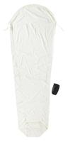 Cocoon Mummy Liner 100% Egyptian Cotton Lakenzak Natural - thumbnail