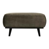 WOOOD Hocker 'Statement' Velvet, kleur Warm Groen - thumbnail