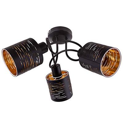 Globo Plafondlamp zwartTunno 3-lichts - 15342-3D