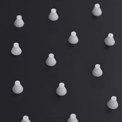 VidaXL Regendouchekop vierkant 20x20 cm roestvrij staal zwart VidaXL Regendouchekop vierkant 20x20 cm roestvrij staal zwart