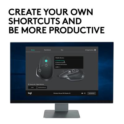 Logitech Mouse MX Master 2S Grafiet Draadloze Muis Logitech Mouse MX Master 2S Grafiet Draadloze Muis