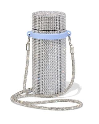 HEMA Drinkfles 7x7x17cm disco met draagkoord