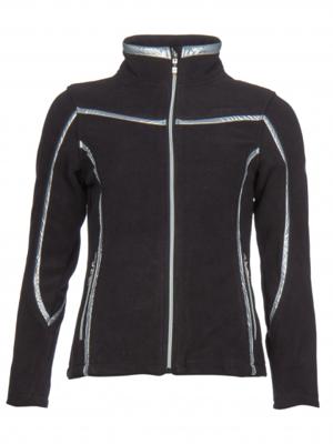 Maupiti fleecevest Kati dames polyester navy/bruin Maupiti fleecevest Kati dames polyester navy/bruin