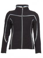 Maupiti fleecevest Kati dames polyester navy/bruin - thumbnail