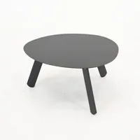 Bijzettafel tiki 55x46x28cm zwart - thumbnail