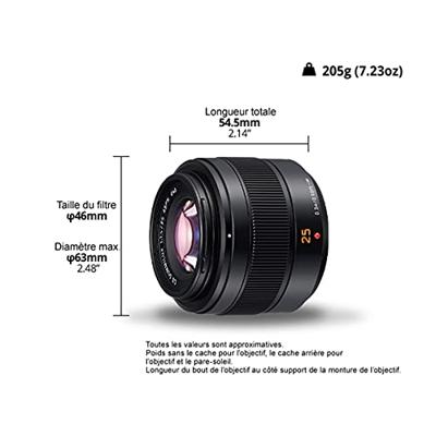 Panasonic Leica DG Summilux 25mm F/1.4 II ASPH