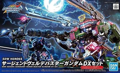 Gundam SD Gundam World Heroes Model Kit - Sergeant Verde Buster Gundam