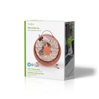 Nedis Tafelventilator | 250 mm | 20 W | Oud Roze | 1 stuk - FNCL10PK20 FNCL10PK20 - thumbnail
