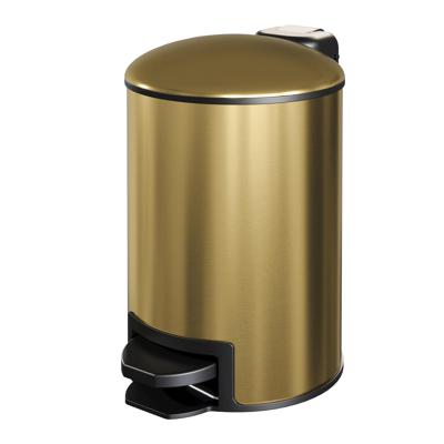 Brauer Pedaalemmer - 3 Liter - Goud Geborsteld