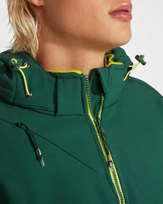 Roly RY6428 Siberia Softshell Jacket - Royal Blue 05/Lime Punch 235 - XS