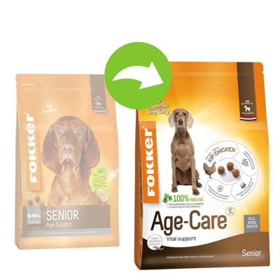 Fokker Age-Care Senior hondenvoer 2,5 kg