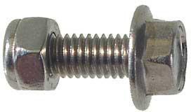 Bofix Spatbordbout m5x25 rvs met borgmoer (50 stuks)
