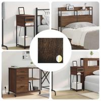 Zelfklevende Schroefhoes 12 pcs Bruin Eiken 20 x 0,5 mm - thumbnail