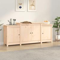 Dressoir 164x37x68 cm massief grenenhout - thumbnail