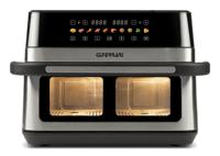 G3 Ferrari G10223 friteuse Dubbel 12 l Vrijstaand 2200 W Heteluchtfriteuse Zwart, Roestvrijstaal - thumbnail