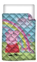 Peppa Pig beddensprei 140 x 200 cm polyester - thumbnail