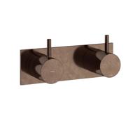 Inbouw Douchemengkraan Hotbath Cobber 2-weg Verouderd Messing Living Colours - thumbnail