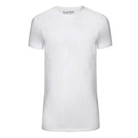 Slater T-Shirt Basic Fit O-Neck white EXTRA LONG Two Pack (art 7700) - thumbnail