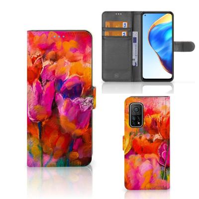 Hoesje Xiaomi Mi 10T Pro | Mi 10T Tulips Hoesje Xiaomi Mi 10T Pro | Mi 10T Tulips