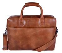 DSTRCT Fletcher Street Workingbag 17 inch-Cognac - thumbnail