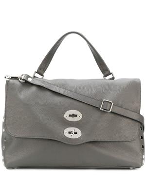 Zanellato studded tote bag - Grey