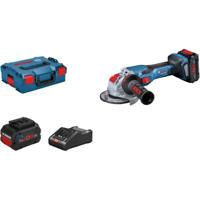 Bosch Blauw GWX 18V-15 C haakse accu-slijper BITURBO met X-LOCK | incl. 2x 8,0 Ah Li-Ion-accu's - 06019H6401 - thumbnail
