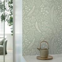 Dutch Wallcoverings Asperia - Astrid Trail - Groen/Wit - thumbnail