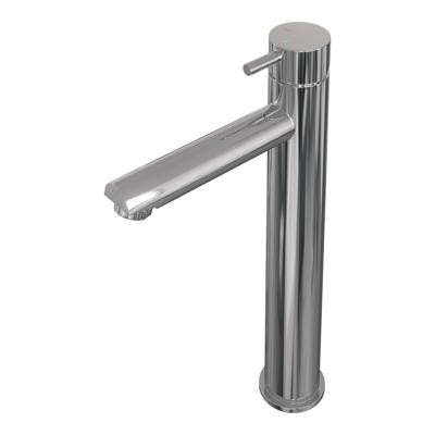 Wastafelmengkraan Brauer Chrome Edition Coldstart Opbouw Hoog Korte Ronde Hendel Chroom