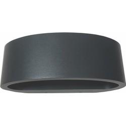 Artdelight Wandlamp Sharp zwart
