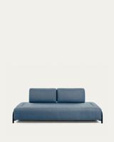 Kave Home 3-zits Bank 'Compo' 232cm, kleur Blauw - thumbnail
