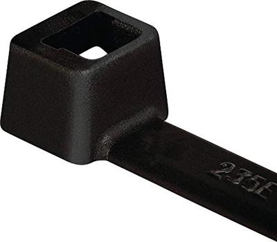 HellermannTyton 111-03050 T30R-PA66HS-BK Kabelbinder 150 mm 3.50 mm Zwart 100 stuk(s) HellermannTyton 111-03050 T30R-PA66HS-BK Kabelbinder 150 mm 3.50 mm Zwart 100 stuk(s)