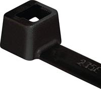 HellermannTyton 111-03050 T30R-PA66HS-BK Kabelbinder 150 mm 3.50 mm Zwart 100 stuk(s) - thumbnail