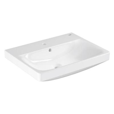 Wandgemonteerde wastafel - Keramiek - Rechthoekig - GROHE Euro Ceramic - 60 cm x 21 cm - Wit