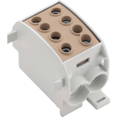 Weidmüller 1561820000 Verdeler-serieklem Schroeven Bruin 3 stuk(s)