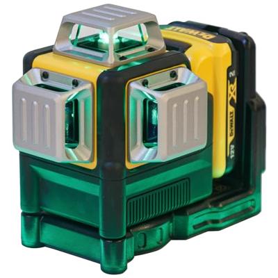 DeWALT DCE089D1G Zelfnivellerende accu kruislijnlaser 3x 360˚ groen 12V XR 2.0Ah in TSTAK - thumbnail