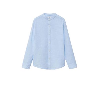 Mango Kids overhemd lichtblauw Mango Kids overhemd lichtblauw
