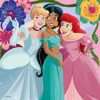 Ravensburger puzzel Disney Princess - 3 x 49 stukjes - thumbnail